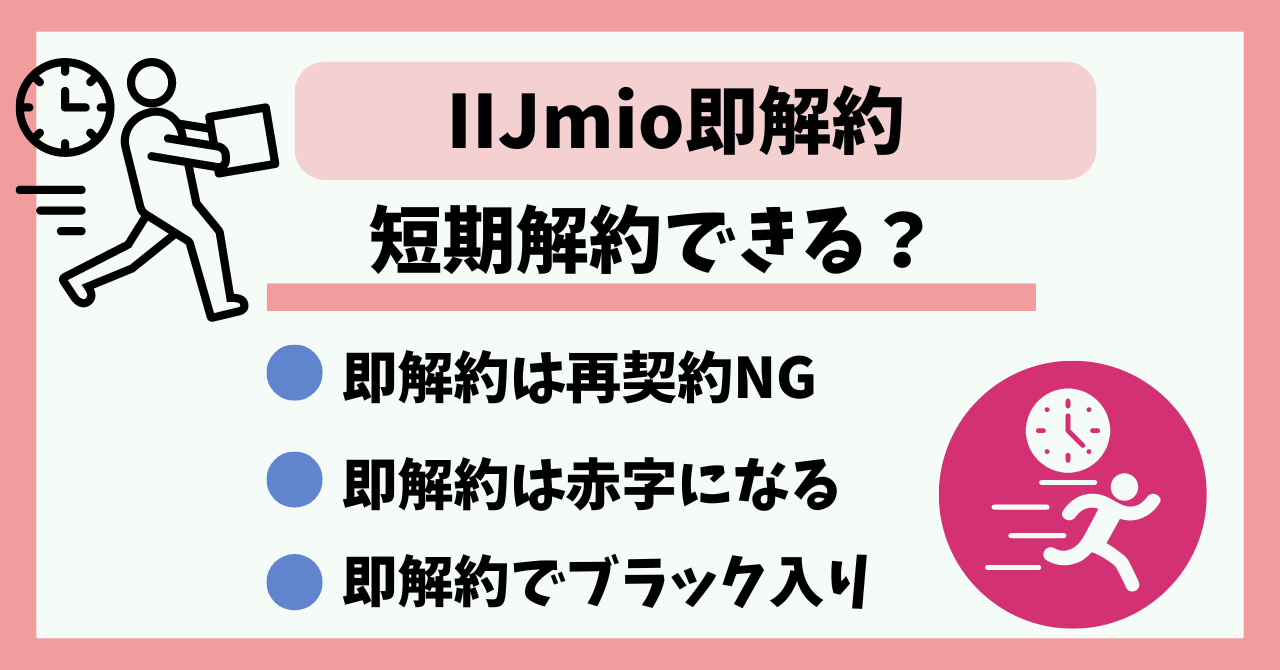 IIJmio即解約
