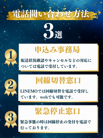 LINEMO問い合わせ電話