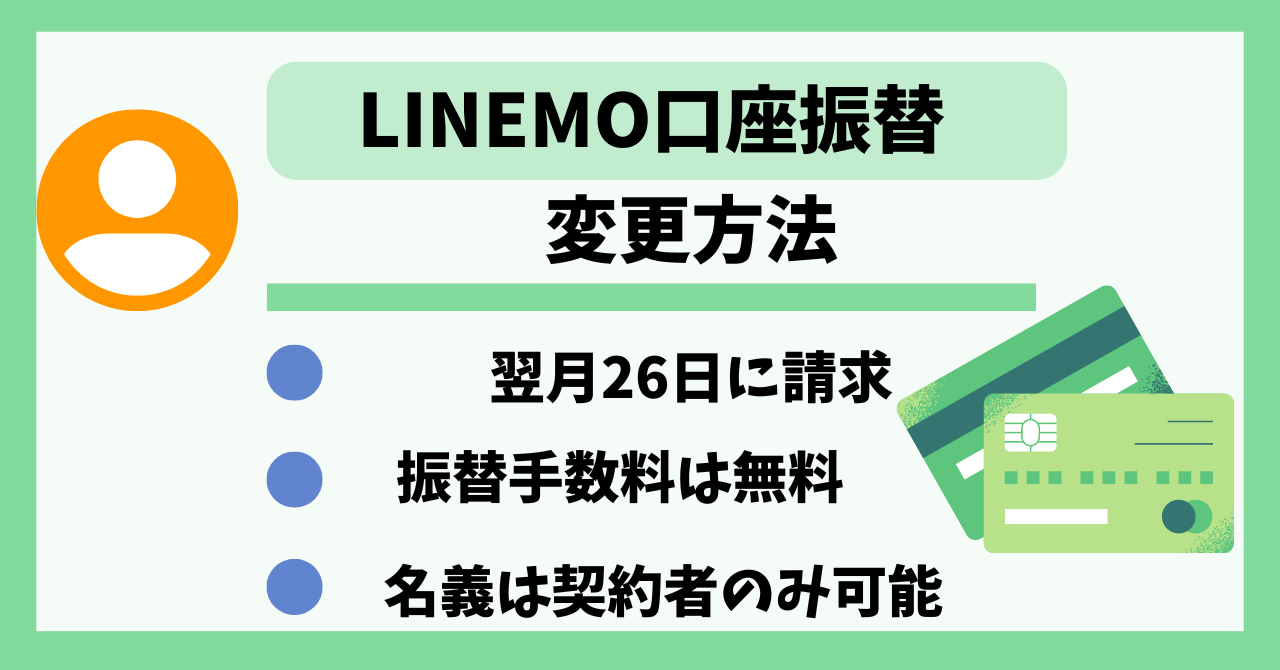 LINEMO口座振替
